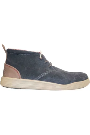 Hey dude Heren, Schoenen, Blauw, Maat: 45 EU Suède