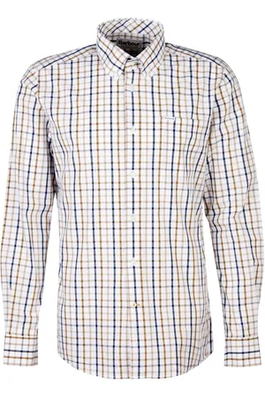 Barbour Heren, Overhemden, , Maat: S Leer