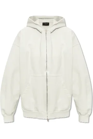 Balenciaga Dames, Sweatshirts & Hoodies, Grijs, Maat: XL Katoen