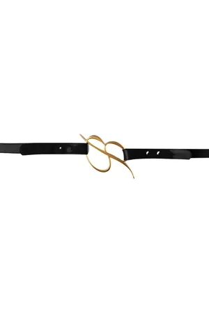 BLUMARINE Dames, Accessoires, Zwart, Maat: M Leer