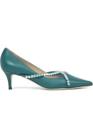 Prosperine Dames, Schoenen, Groen, Maat: 40 EU Leer