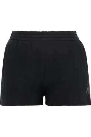 Alexander Wang Dames, Korte broeken, Zwart, Maat: XS Katoen