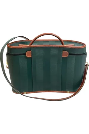 Fendi Dames, Pre-owned, Groen, Maat: ONE Size Leer