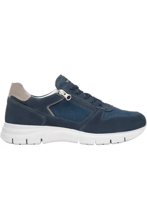 Nero Giardini Heren, Schoenen, Blauw, Maat: 39 EU Leer