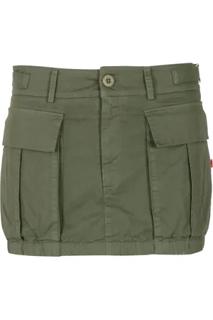 ANIYE BY Dames, Rokken, Groen, Maat: XS Katoen