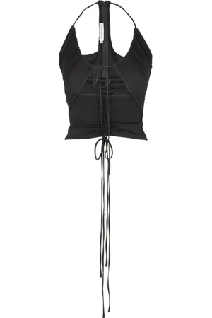 CHRISTOPHER ESBER Dames, Tops, Zwart, Maat: 2XS