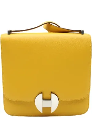 Hermès Dames, Pre-owned, Geel, Maat: ONE Size Leer