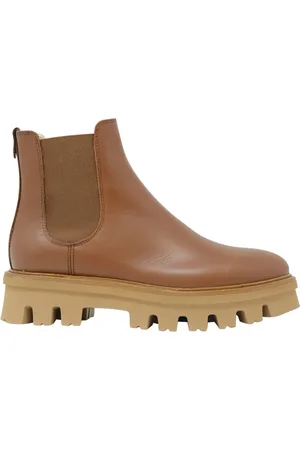 AGL ATTILIO GIUSTI LEOMBRUNI Dames, Schoenen, Bruin, Maat: 36 EU Leer