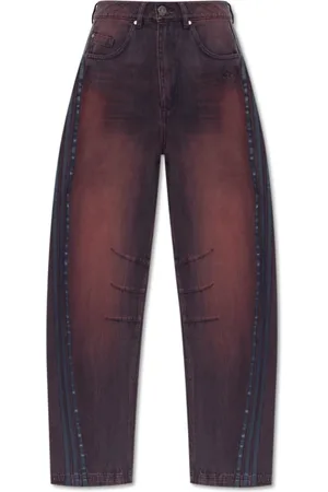 adidas Dames, Jeans, Rood, Maat: W29 Katoen