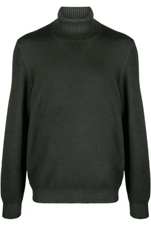 BARBA Heren, Truien, Groen, Maat: 3XL Wol