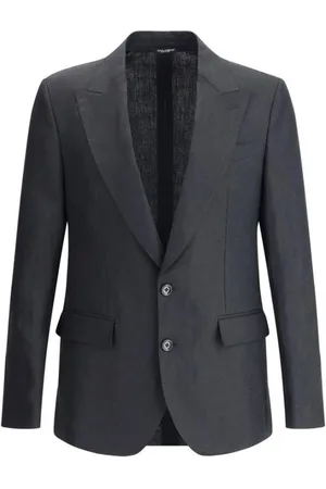 Dolce & Gabbana Heren, Pakken, Zwart, Maat: XL Linnen