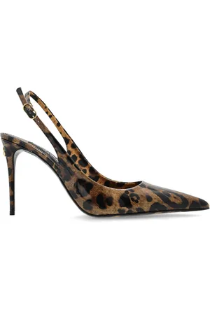 Dolce & Gabbana Dames, Schoenen, Bruin, Maat: 36 EU Leer
