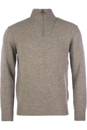 Barbour Heren, Truien, Grijs, Maat: XL Wol
