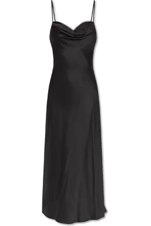 Alexander McQueen Dames, Jurken, Zwart, Maat: 2XS Zijde