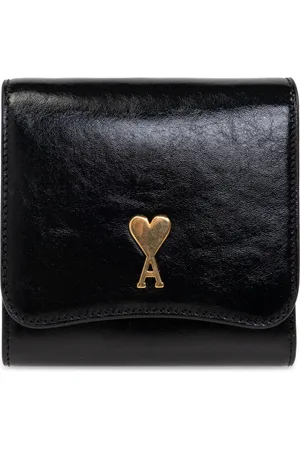 Ami Unisex, Accessoires, Zwart, Maat: ONE Size Leer