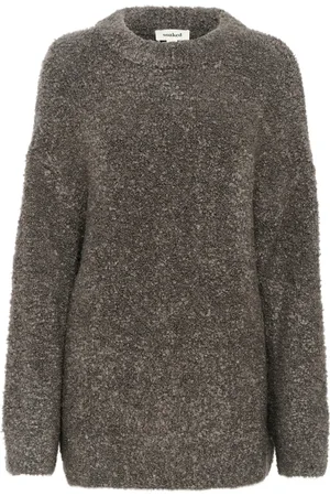 Soaked in Luxury Dames, Truien, Grijs, Maat: 2XL Wol