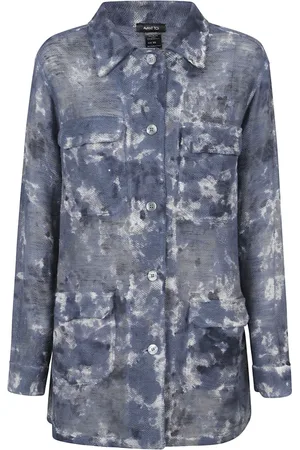 AVANT TOI Dames, Jassen, Blauw, Maat: M Katoen
