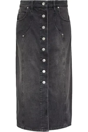 Isabel Marant Dames, Rokken, Zwart, Maat: XS Denim