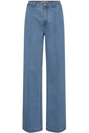 Sofie Schnoor Dames, Jeans, Blauw, Maat: S Denim