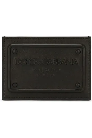 Dolce & Gabbana Heren, Accessoires, Zwart, Maat: ONE Size Leer