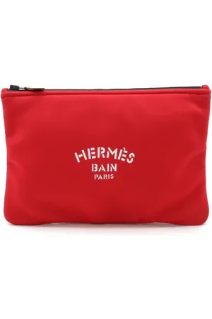 Hermès Dames, Pre-owned, Rood, Maat: ONE Size Leer