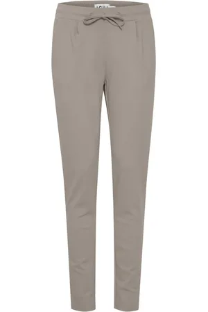 Ichi Dames, Broeken, , Maat: 2XL Viscose