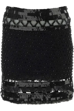Alberta Ferretti Dames, Rokken, Zwart, Maat: XS