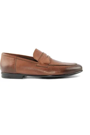 MARCO FERRETTI Heren, Schoenen, Bruin, Maat: 41 EU Leer