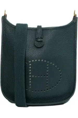 Hermès Dames, Pre-owned, Groen, Maat: ONE Size Leer