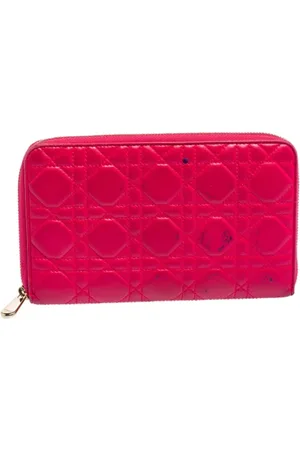 Dior Dames, Pre-owned, Roze, Maat: ONE Size Leer