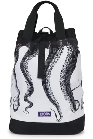 Octopus Heren, Tassen, Wit, Maat: ONE Size Nylon