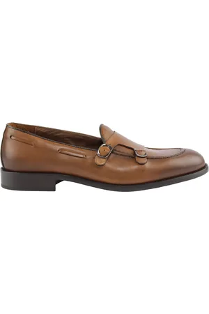 MARCO FERRETTI Heren, Schoenen, Bruin, Maat: 42 EU Leer