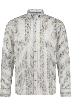 State of art Heren, Overhemden, Veelkleurig, Maat: 4XL Katoen