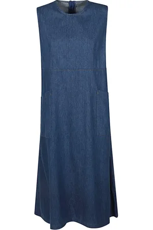 Sarahwear Dames, Jurken, Blauw, Maat: ONE Size Denim