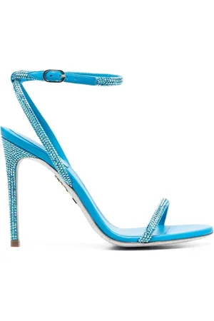 RENE CAOVILLA Dames, Schoenen, Blauw, Maat: 37 EU Poliester