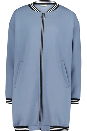 AMBER & JUNE Dames, Sweatshirts & Hoodies, Blauw, Maat: XL
