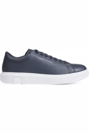 Armani Exchange Heren, Schoenen, Blauw, Maat: 40 EU Leer
