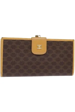 Céline Dames, Pre-owned, Bruin, Maat: ONE Size Leer