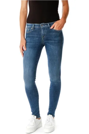 Denham Dames, Jeans, Blauw, Maat: W32 L30 Denim