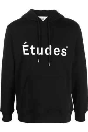 Etudes Heren, Sweatshirts & Hoodies, Zwart, Maat: S Katoen