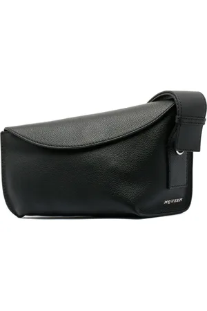Alexander McQueen Heren, Tassen, Zwart, Maat: ONE Size