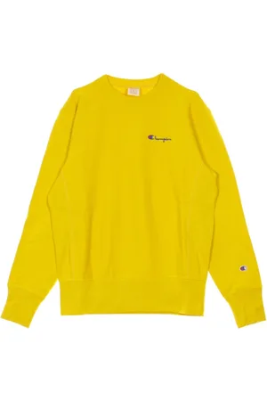 Champion Heren, Sweatshirts & Hoodies, Geel, Maat: S