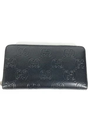 Gucci Heren, Pre-owned, Zwart, Maat: ONE Size Leer