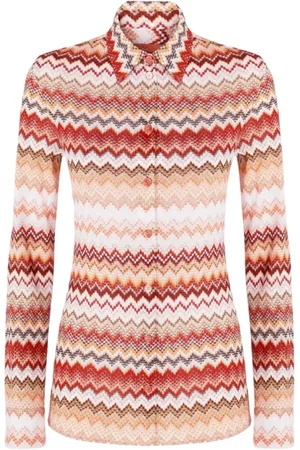 Missoni Dames, Blouses & Shirts, Veelkleurig, Maat: S