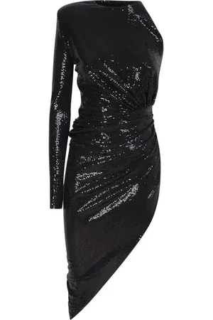 ALEXANDRE VAUTHIER Dames, Jurken, Zwart, Maat: 2XS Polyamide