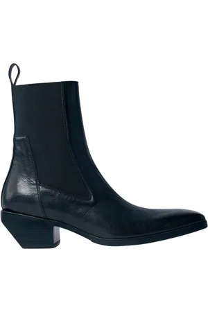 Rick Owens Dames, Schoenen, Zwart, Maat: 40 EU Leer