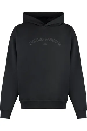 Dolce & Gabbana Heren, Sweatshirts & Hoodies, Zwart, Maat: S Katoen