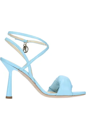 Manila Grace Dames, Schoenen, Blauw, Maat: 36 EU Leer