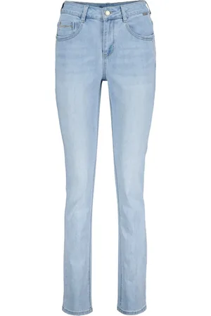Red Button Dames, Jeans, Blauw, Maat: 2XL Katoen