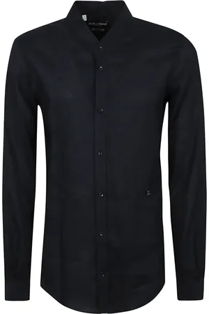 Dolce & Gabbana Heren, Overhemden, Zwart, Maat: XL